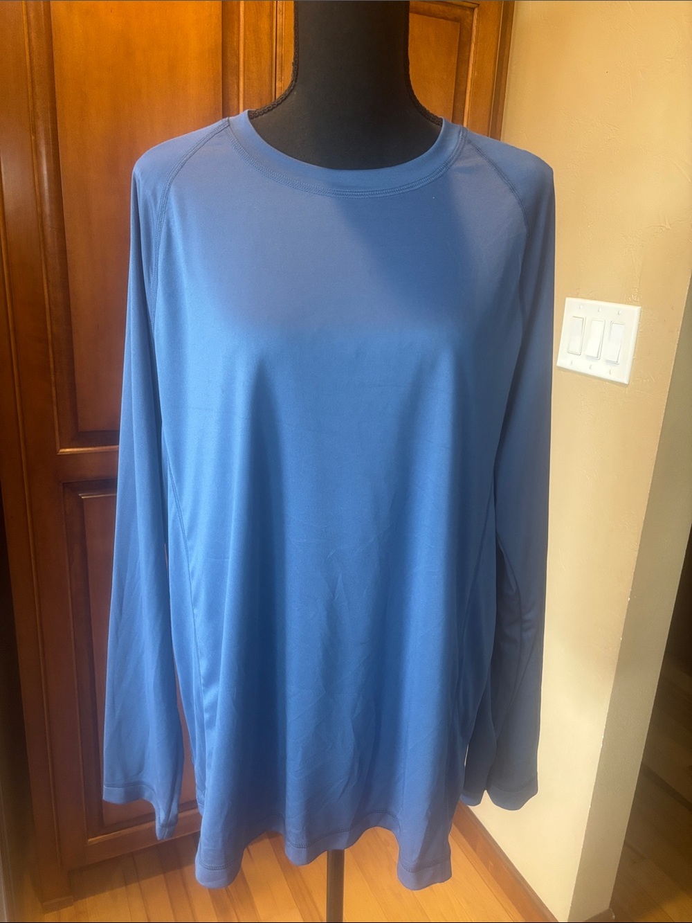 Amazon Essentials Long Sleeve Tee - Blue